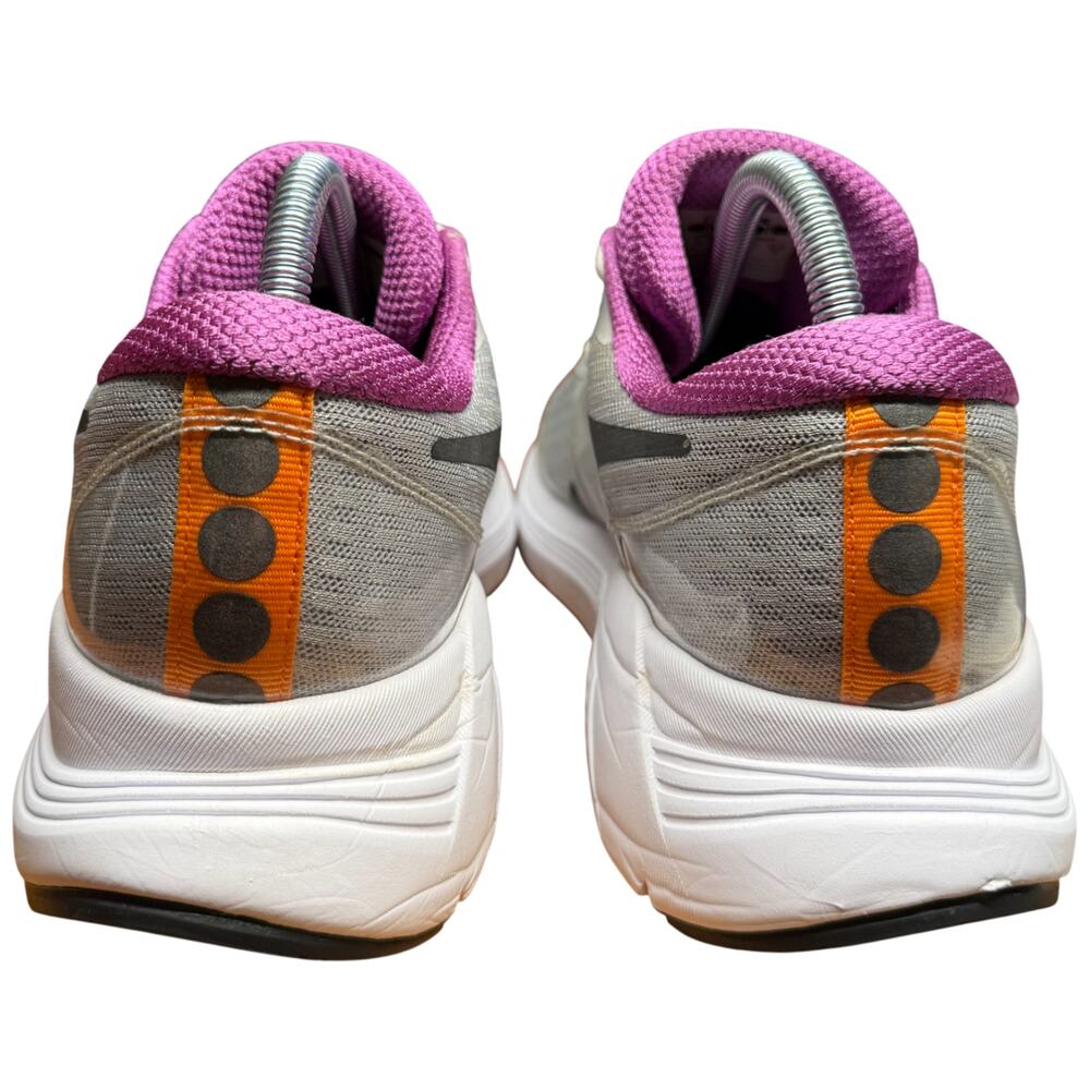 DIADORA Mythos Blueshield Elite TRX Running Shoe Women 9.5W Sneaker White Purple - Picture 4 of 13
